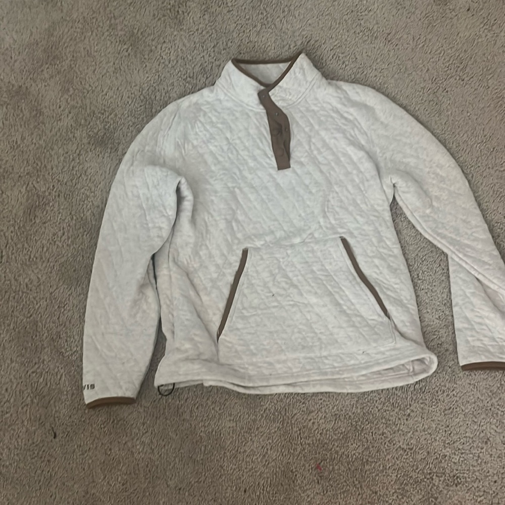 Orvis quarter zip, large
